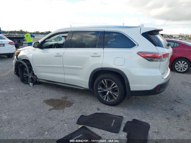 5TDKKRFH7GS122110 Toyota Highlander Xle V6