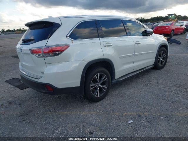 5TDKKRFH7GS122110 Toyota Highlander Xle V6