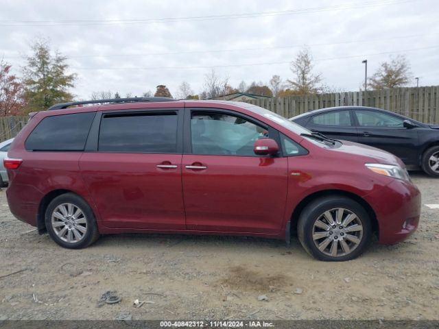 5TDDZ3DCXHS183400 Toyota Sienna Limited Premium 7 Passenger