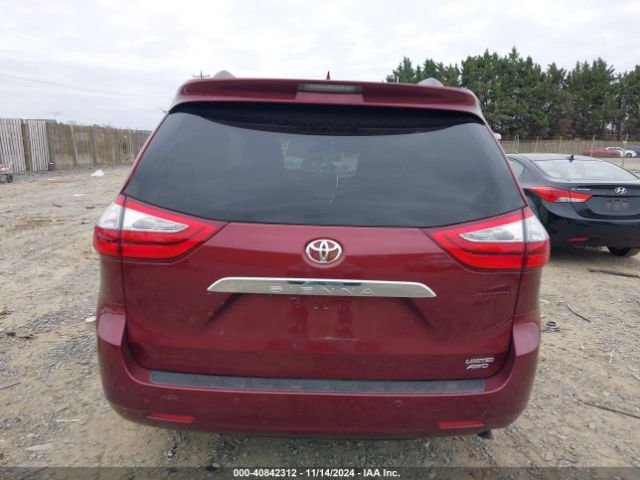5TDDZ3DCXHS183400 Toyota Sienna Limited Premium 7 Passenger