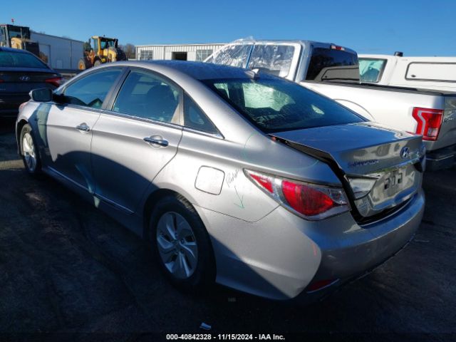 KMHEC4A41FA119986 Hyundai SONATA HYBRID