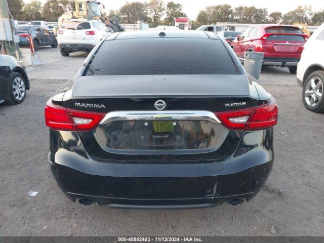 1N4AA6AP5HC399438 Nissan Maxima 3.5 Platinum