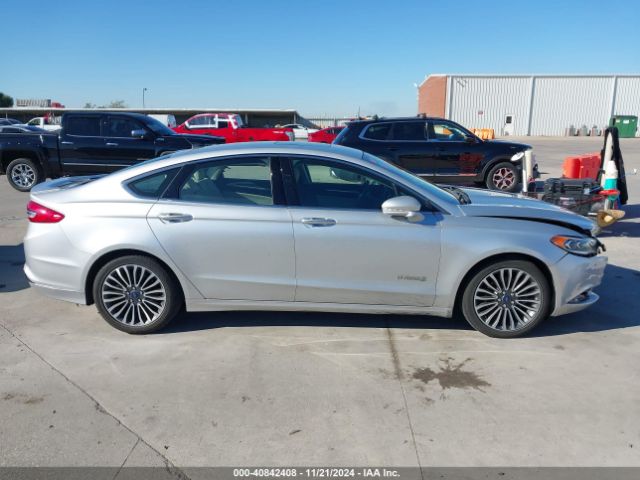 3FA6P0RU4HR375516 Ford Fusion Hybrid Titanium