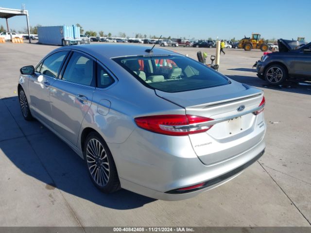 3FA6P0RU4HR375516 Ford Fusion Hybrid Titanium