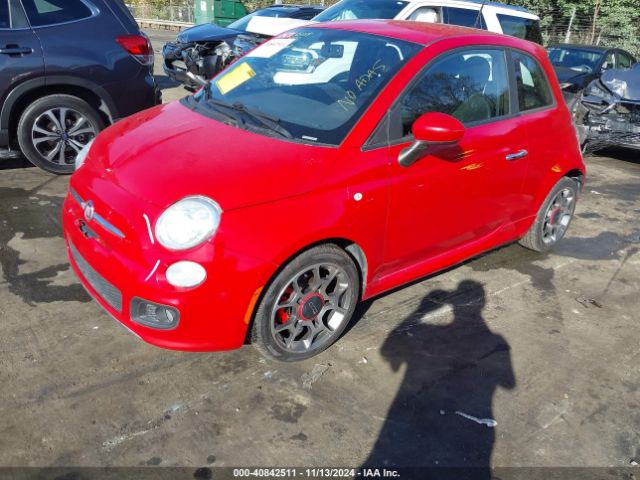 2013 FIAT 500 3C3CFFBR1DT618497 Photo 1