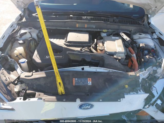 3FA6P0RU9KR206857 Ford Fusion Hybrid Titanium