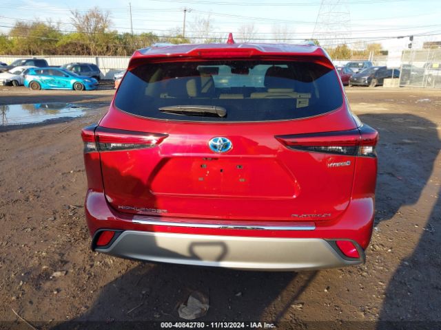 5TDEBRCH8MS021400 Toyota Highlander Hybrid Platinum