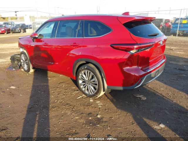 5TDEBRCH8MS021400 Toyota Highlander Hybrid Platinum