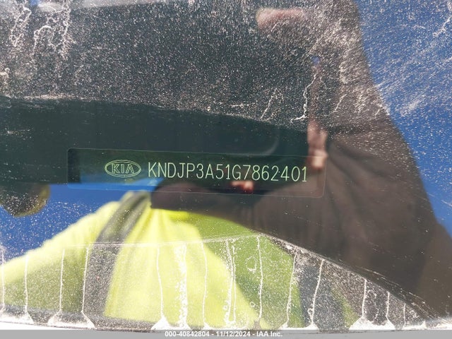 KIA SOUL + 2016 KNDJP3A51G7862401 Image 9