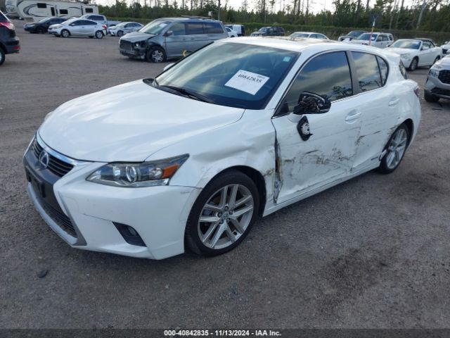 JTHKD5BH0E2176151 Lexus CT 200H