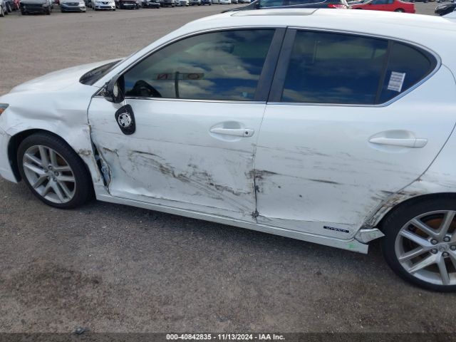 JTHKD5BH0E2176151 Lexus CT 200H