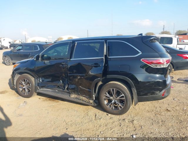 5TDKKRFH8GS186897 Toyota Highlander Xle V6
