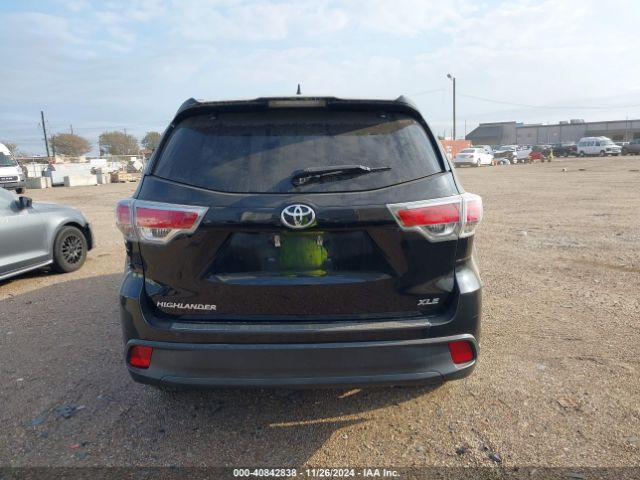 5TDKKRFH8GS186897 Toyota Highlander Xle V6