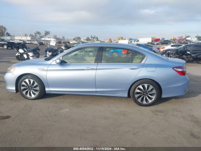 JHMCR6F51HC024583 Honda Accord Hybrid Ex-l