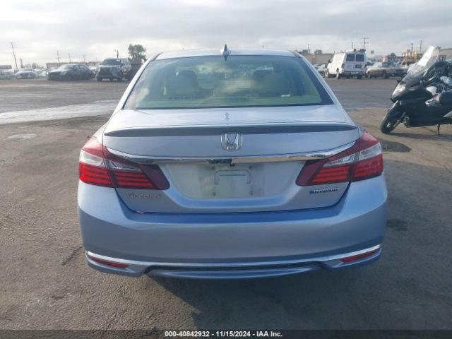 JHMCR6F51HC024583 Honda Accord Hybrid Ex-l