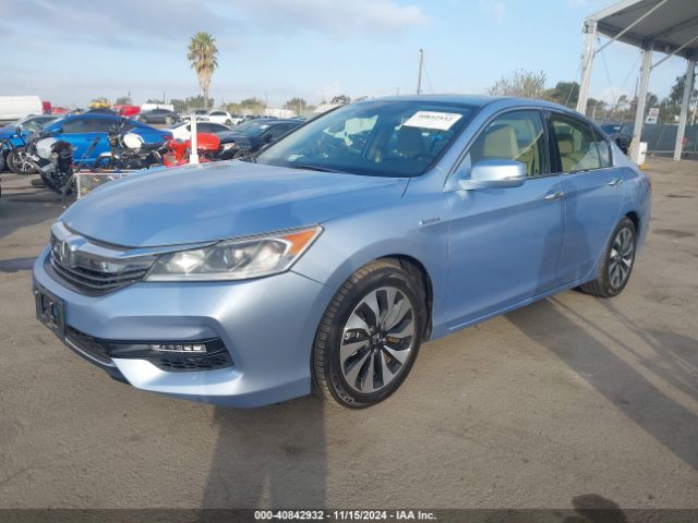 JHMCR6F51HC024583 Honda Accord Hybrid Ex-l