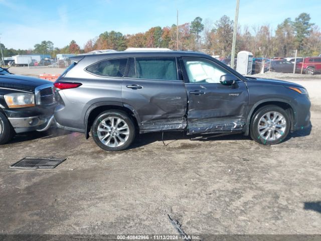 5TDXBRCHXMS021200 Toyota Highlander Hybrid Limited