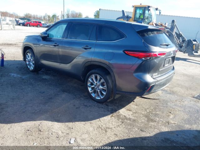 5TDXBRCHXMS021200 Toyota Highlander Hybrid Limited
