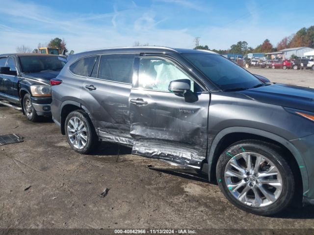 5TDXBRCHXMS021200 Toyota Highlander Hybrid Limited
