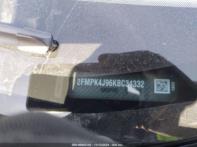 2FMPK4J96KBC34332 Ford EDGE SEL
