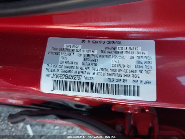JM3KFBCM5N0562797 Mazda Cx-5 2.5 S Preferred