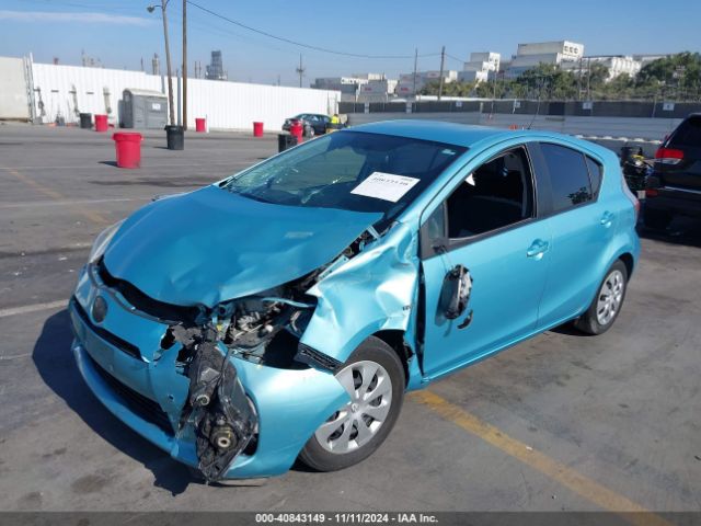 JTDKDTB34E1079969 Toyota Prius C Two