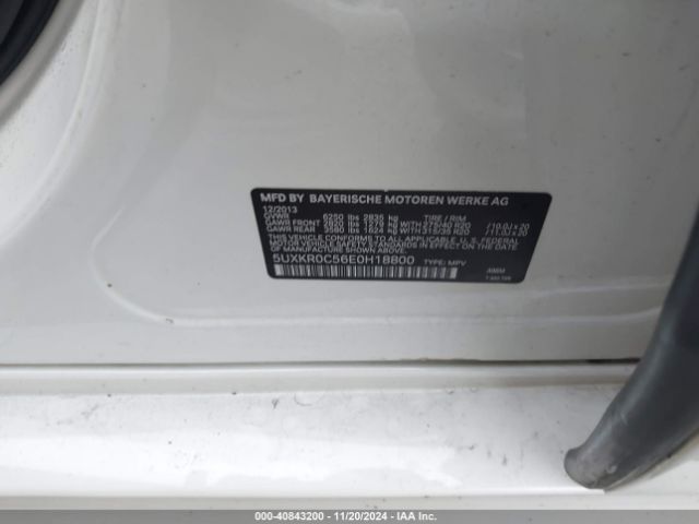 5UXKR0C56E0H18800 BMW X5 Xdrive35i