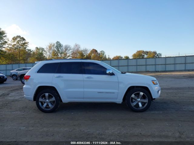 1C4RJECG6GC329322 Jeep Grand Cherokee Overland