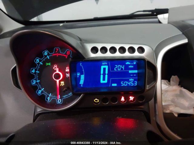 1G1JC6SB1F4152067 Chevrolet Sonic Lt Auto