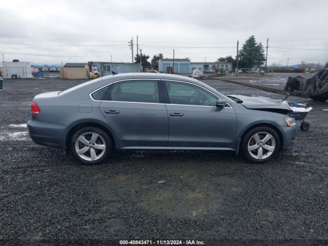 1VWBV7A39FC071410 Volkswagen Passat 2.0l Tdi Se