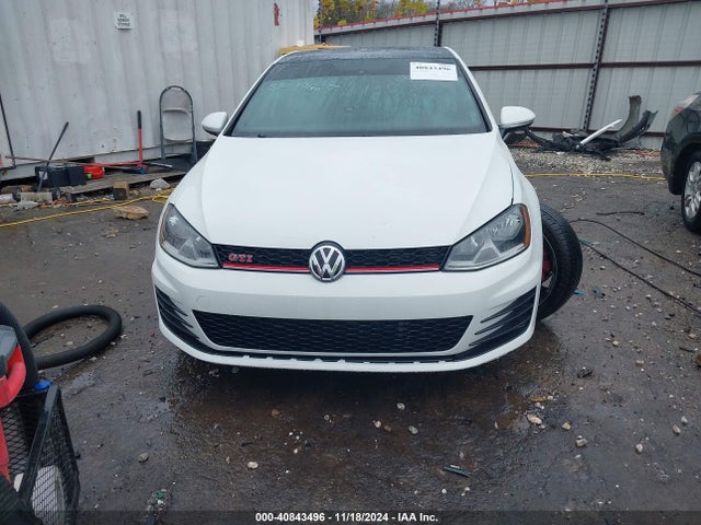 3VW547AUXHM010495 Volkswagen Golf Gti Se 4-door