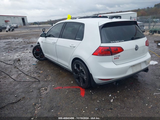 3VW547AUXHM010495 Volkswagen Golf Gti Se 4-door