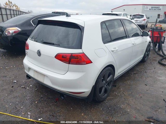 3VW547AUXHM010495 Volkswagen Golf Gti Se 4-door