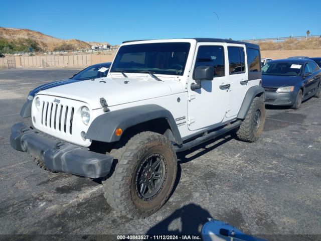 1C4BJWDG0HL518071 Jeep Wrangler Unlimited Sport 4x4