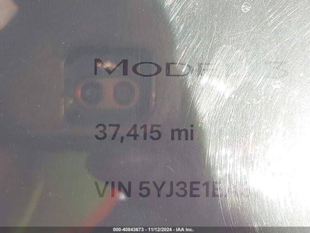 5YJ3E1EA3PF605020 Tesla Model 3 Rear-wheel Drive