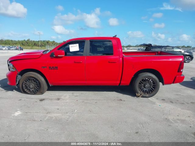 1C6RR7MT0JS125183 RAM 1500 Night  4x4 5'7 Box