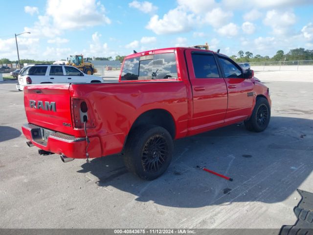 1C6RR7MT0JS125183 RAM 1500 Night  4x4 5'7 Box