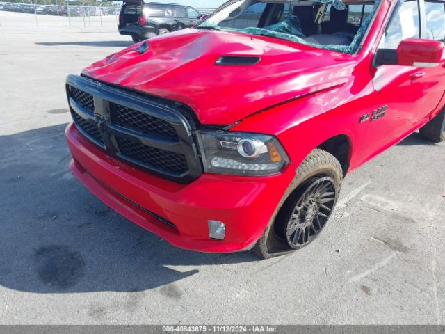 1C6RR7MT0JS125183 RAM 1500 Night  4x4 5'7 Box