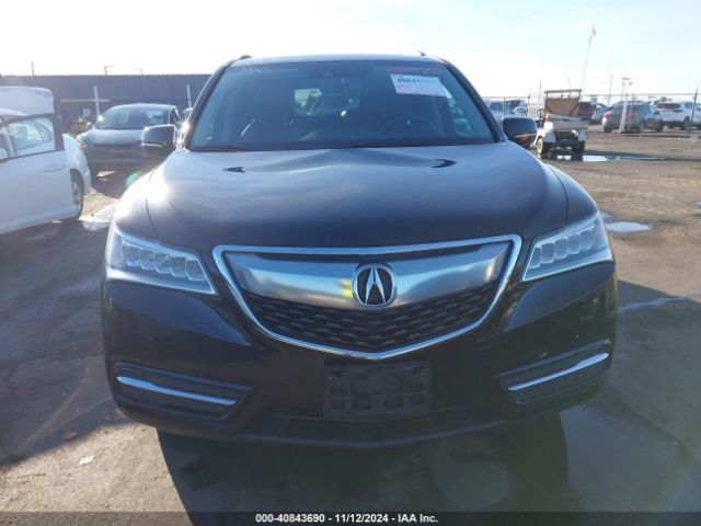 5FRYD4H91GB001024 Acura Mdx Advance   Entertainment Packages/advance Package