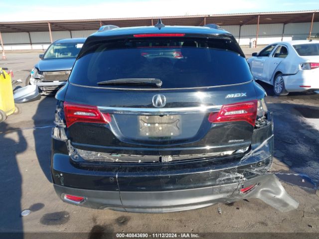 5FRYD4H91GB001024 Acura Mdx Advance   Entertainment Packages/advance Package
