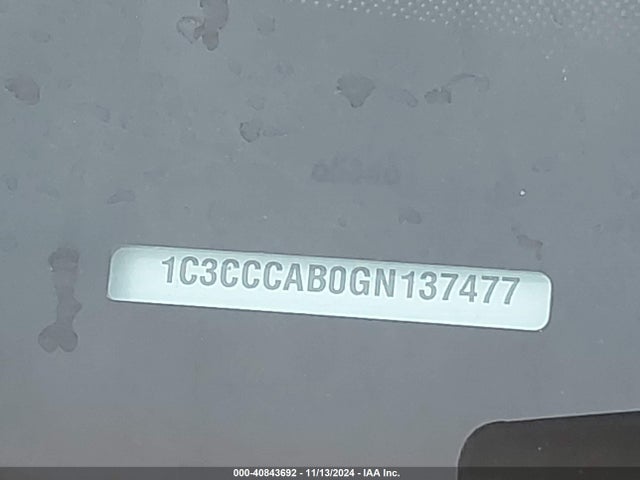 1C3CCCAB0GN137477 Chrysler 200 Limited