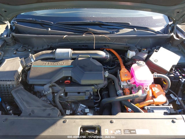 KM8JBCA10PU098890 Hyundai Tucson Hybrid Blue