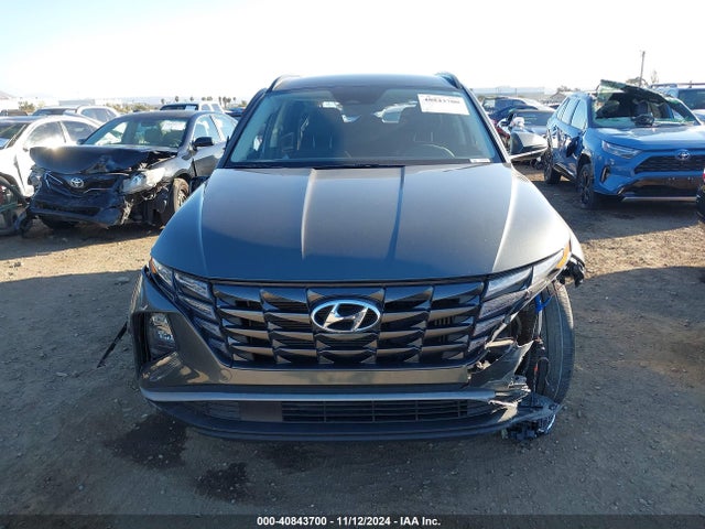 KM8JBCA10PU098890 Hyundai Tucson Hybrid Blue
