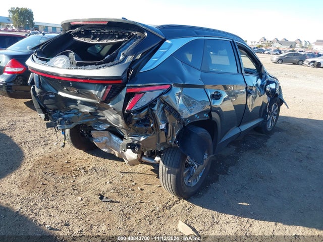 KM8JBCA10PU098890 Hyundai Tucson Hybrid Blue