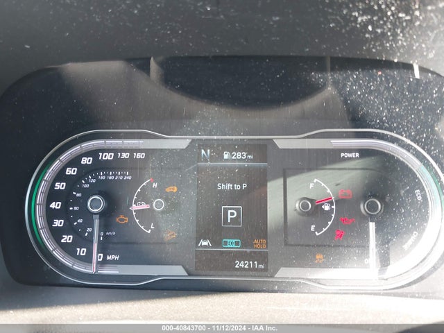 KM8JBCA10PU098890 Hyundai Tucson Hybrid Blue