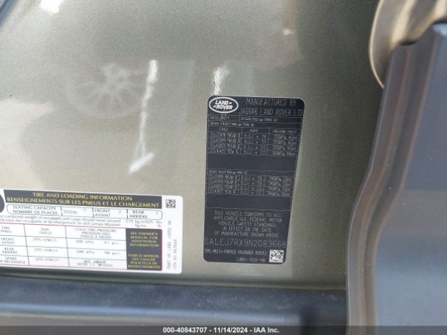 SALEJ7RX9N2083668 Land Rover Defender 110 S