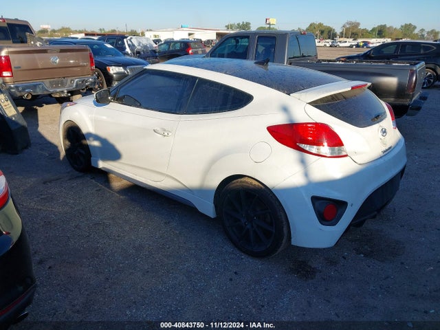 Hyundai Veloster Turbo W/black 2014 KMHTC6AE0EU210563 Image 3