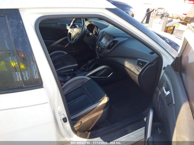 Hyundai Veloster Turbo W/black 2014 KMHTC6AE0EU210563 Image 5