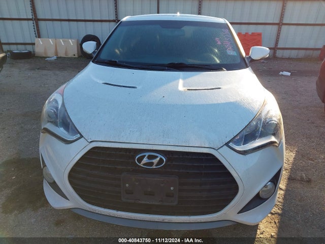 Hyundai Veloster Turbo W/black 2014 KMHTC6AE0EU210563 Image 6
