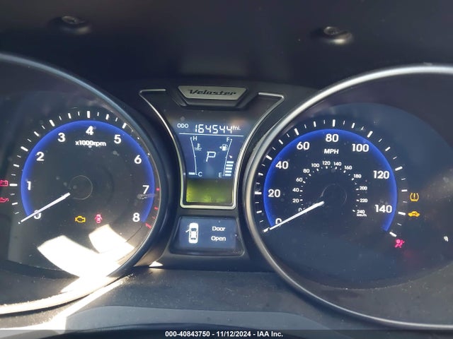 Hyundai Veloster Turbo W/black 2014 KMHTC6AE0EU210563 Image 7